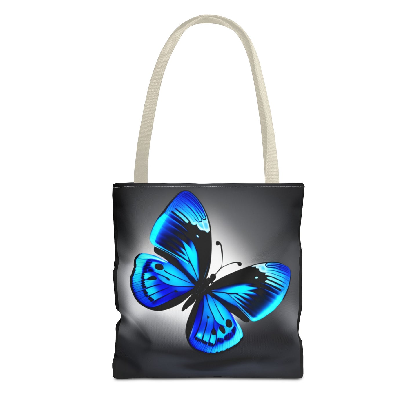 Blue Butterfly Tote Bag (AOP)