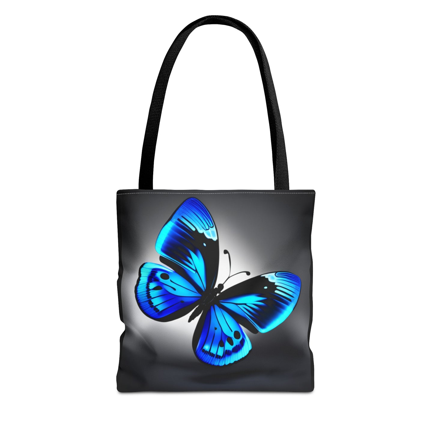 Blue Butterfly Tote Bag (AOP)